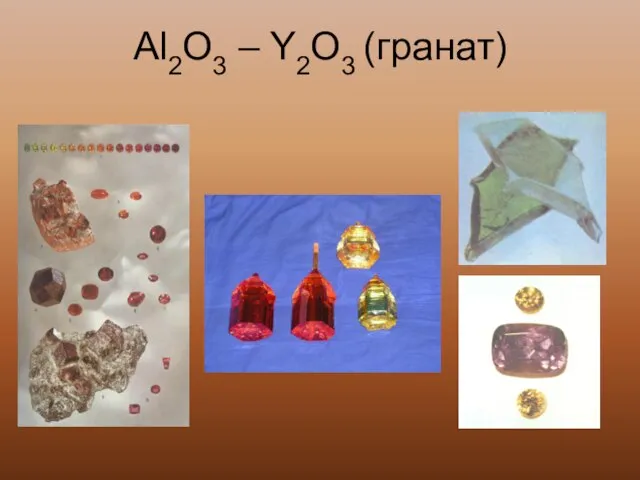 Al2O3 – Y2O3 (гранат)