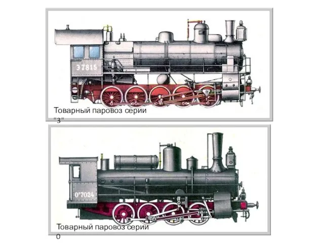 Товарный паровоз серии "3" Товарный паровоз серии 0