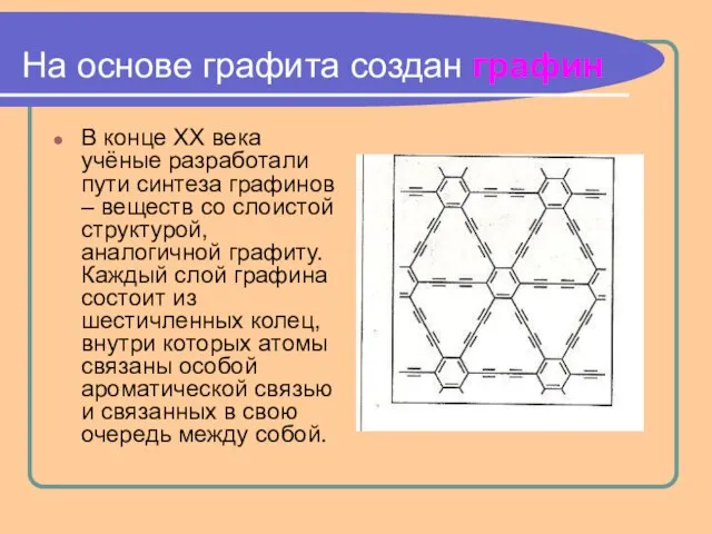 На основе графита создан графин В конце XX века учёные разработали