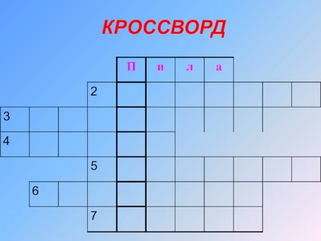 КРОССВОРД