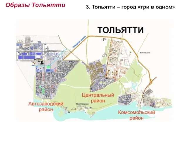 Образы Тольятти 3. Тольятти – город «три в одном»