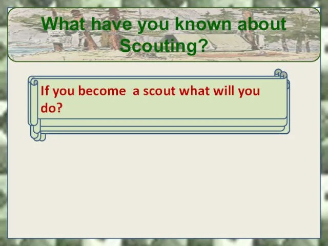 Who started the Boy Scout organization and when? What have you