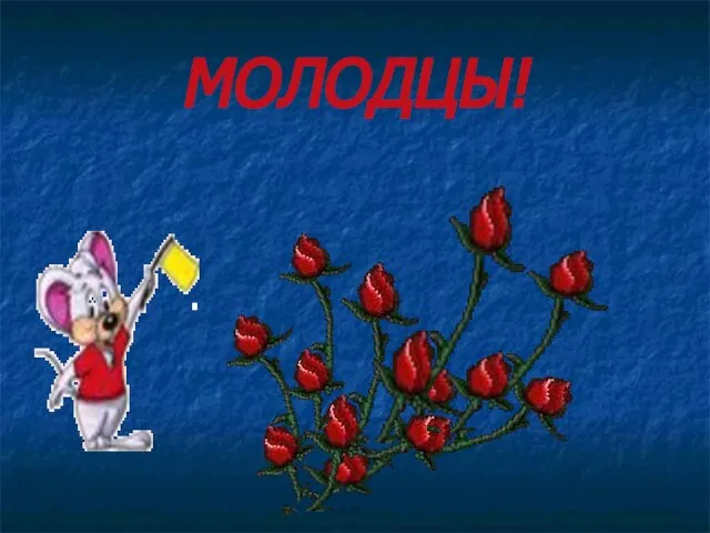 МОЛОДЦЫ!