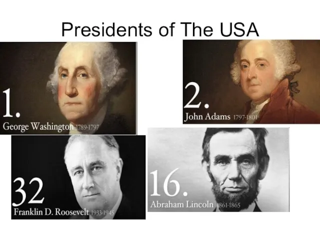 Presidents of The USA