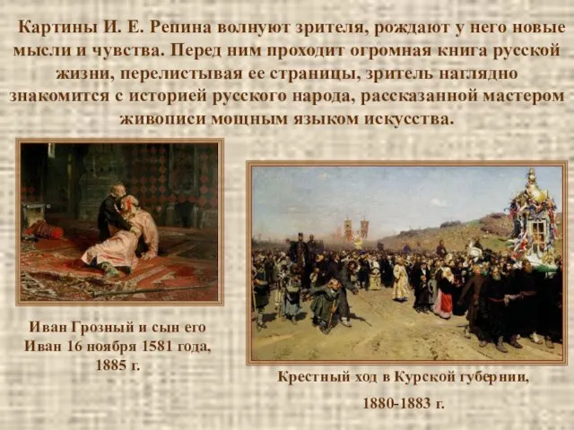 Иван Грозный и сын его Иван 16 ноября 1581 года, 1885