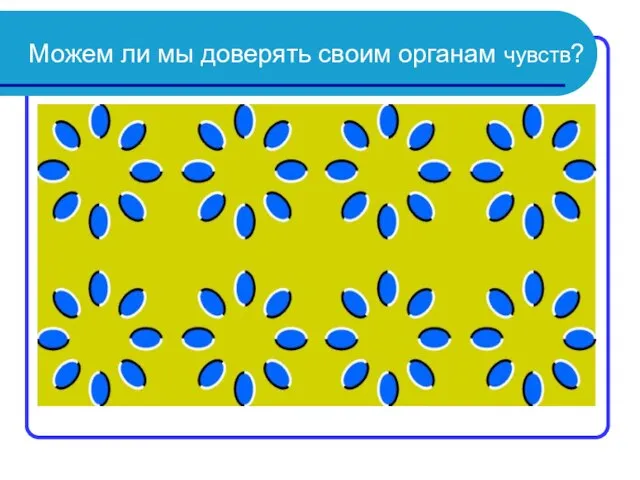 Можем ли мы доверять своим органам чувств?