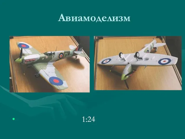 Авиамоделизм 1:24