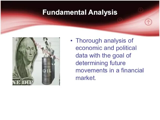 Fundamental Analysis Thorough analysis of economic and political data with the