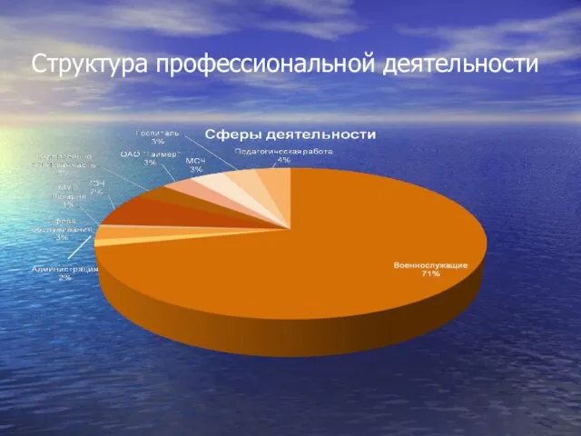 Структура профессиональной деятельности