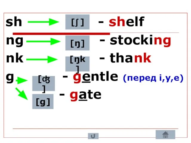 sh - shelf ng - stocking nk - thank g -