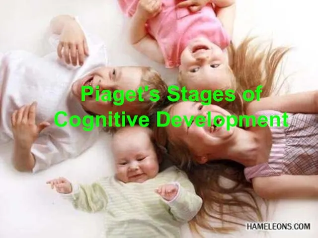 Piaget's Stages of Cognitive Development