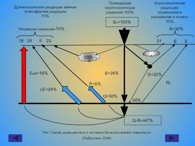 So=100% Q-Rк=47% 23% S=24% D=32% 26% Q=50% P=5% LE=24% Rк Еэф=18%