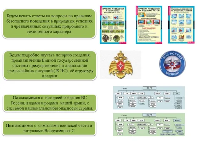 Будем искать ответы на вопросы по правилам безопасного поведения в природных