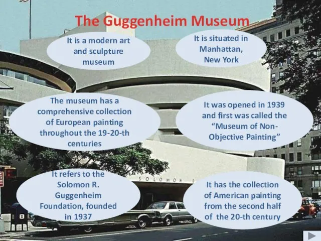 It is a modern art and sculpture museum It was opened