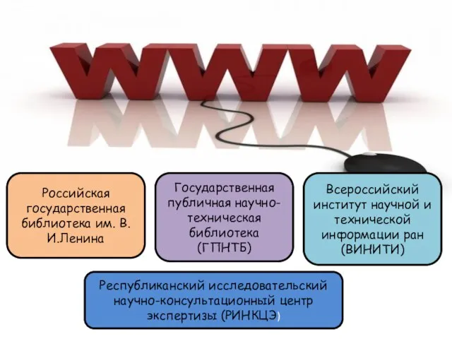 совершенствуются и дополняются источники научной информации Государственная публичная научно-техническая библиотека (ГПНТБ)