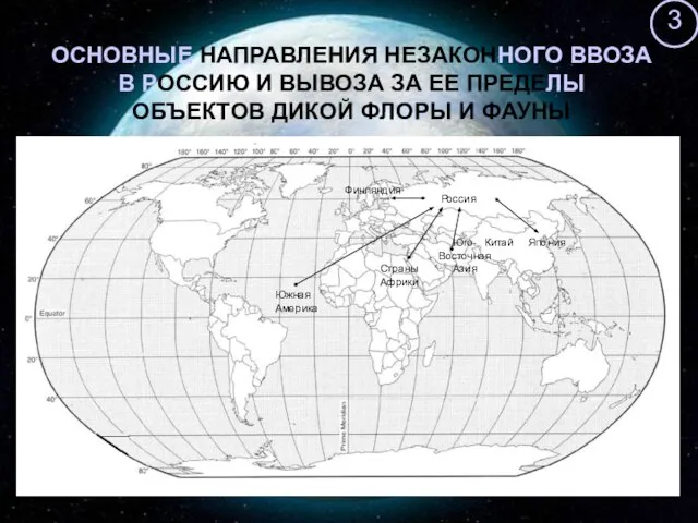 ОСНОВНЫЕ НАПРАВЛЕНИЯ НЕЗАКОННОГО ВВОЗА В РОССИЮ И ВЫВОЗА ЗА ЕЕ ПРЕДЕЛЫ