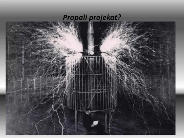 Propali projekat?