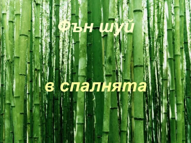 Фън шуй в спалнята