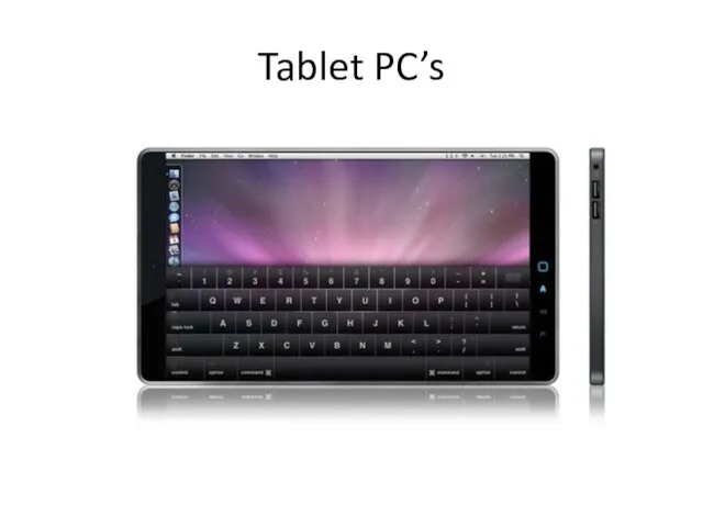 Tablet PC’s