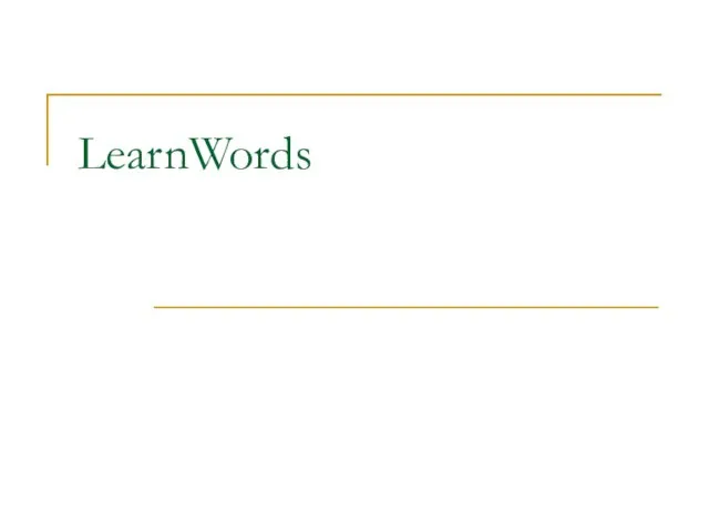 LearnWords