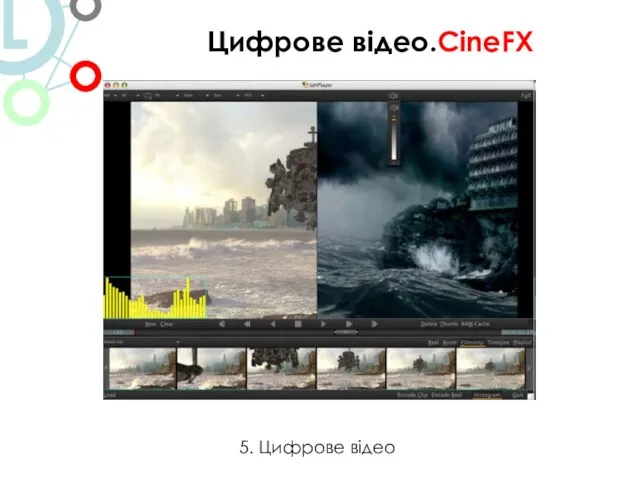 Цифрове відео.CineFX 5. Цифрове відео