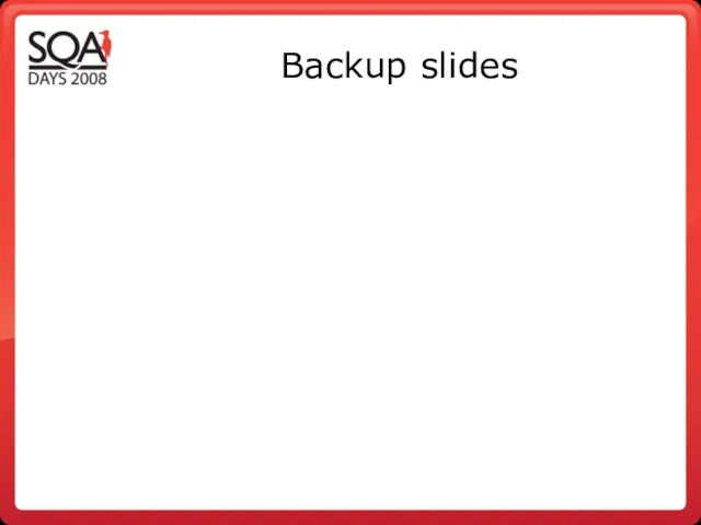 Backup slides