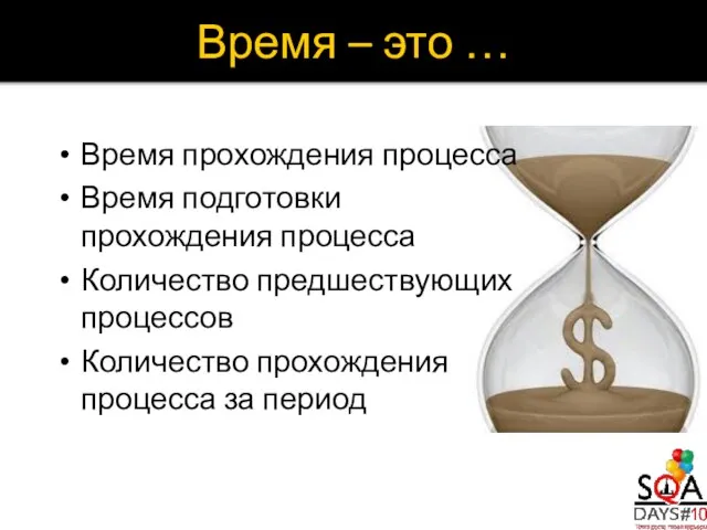 Время прохождения процесса Время подготовки прохождения процесса Количество предшествующих процессов Количество