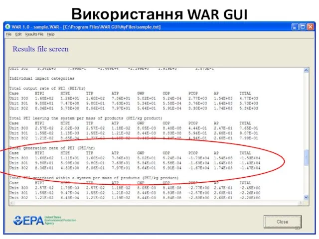 Використання WAR GUI