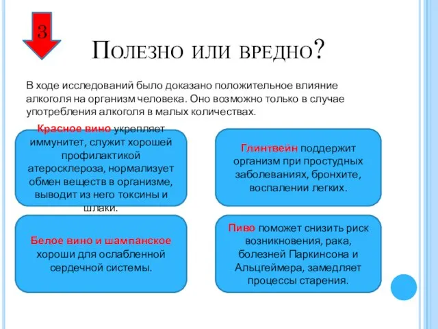 Полезно или вредно? В ходе исследований было доказано положительное влияние алкоголя