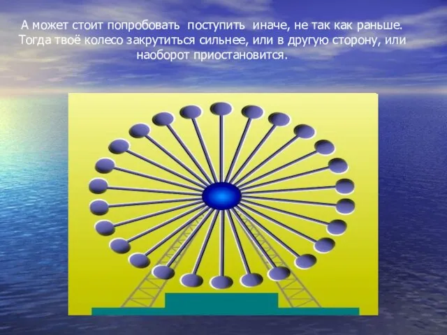 А может стоит попробовать поступить иначе, не так как раньше. Тогда