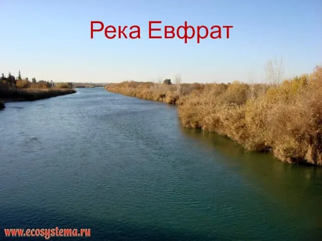 Река Евфрат