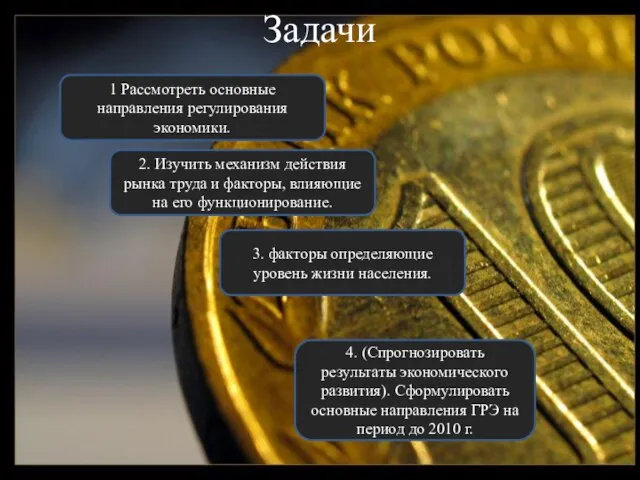 Задачи 1 Рассмотреть основные направления регулирования экономики. 2. Изучить механизм действия