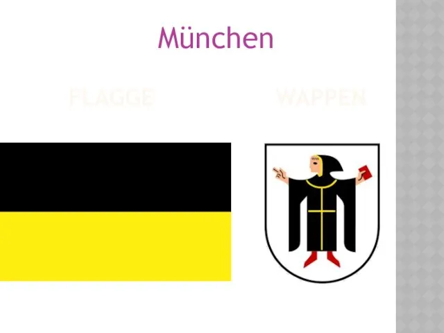 flagge Wappen München