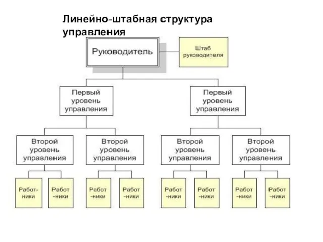 Линейно-штабная структура управления