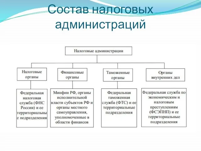 Состав налоговых администраций