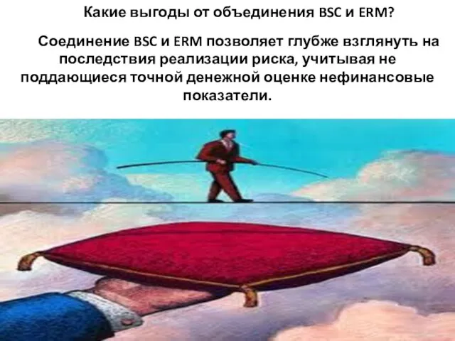 Какие выгоды от объединения BSC и ERM? Соединение BSC и ERM