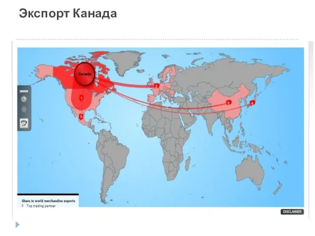 Экспорт Канада