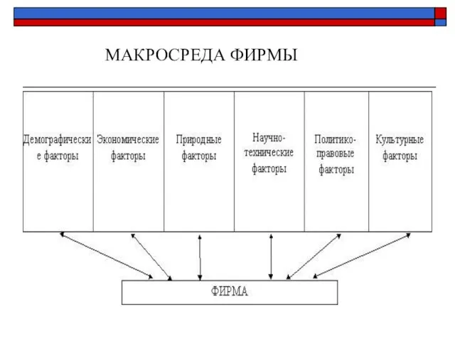 МАКРОСРЕДА ФИРМЫ