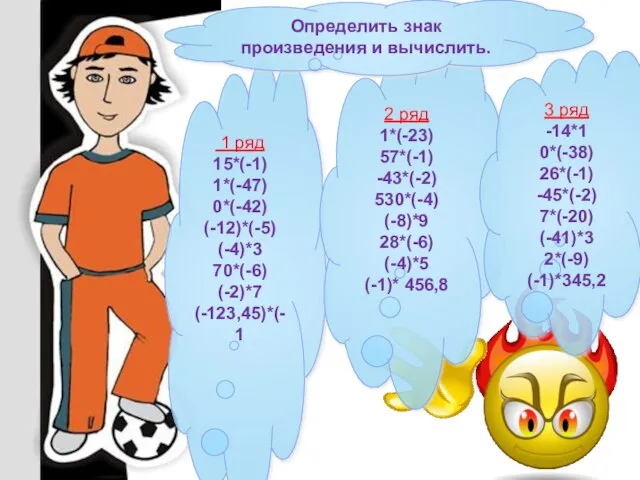 1 ряд 15*(-1) 1*(-47) 0*(-42) (-12)*(-5) (-4)*3 70*(-6) (-2)*7 (-123,45)*(-1 2