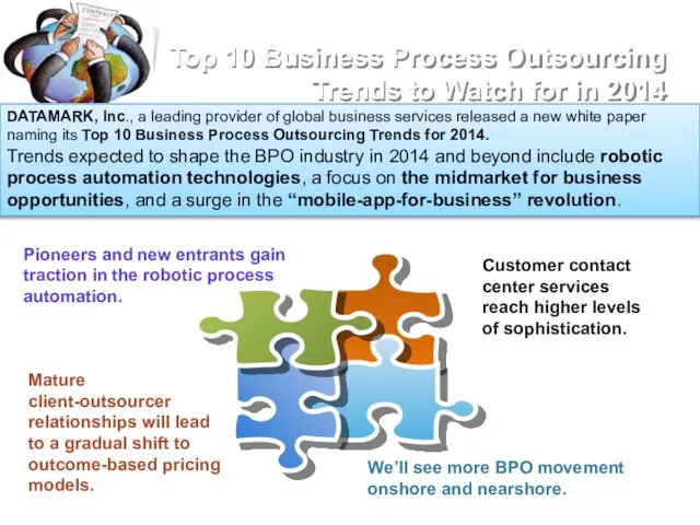 Top 10 Business Process Outsourcing Trends to Watch for in 2014