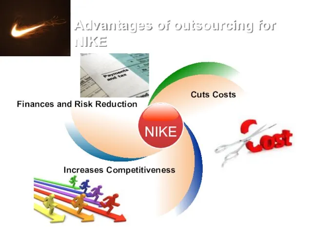 Advantages of outsourcing for NIKE