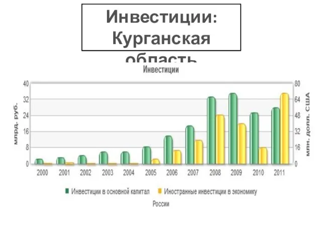 Инвестиции: Курганская область