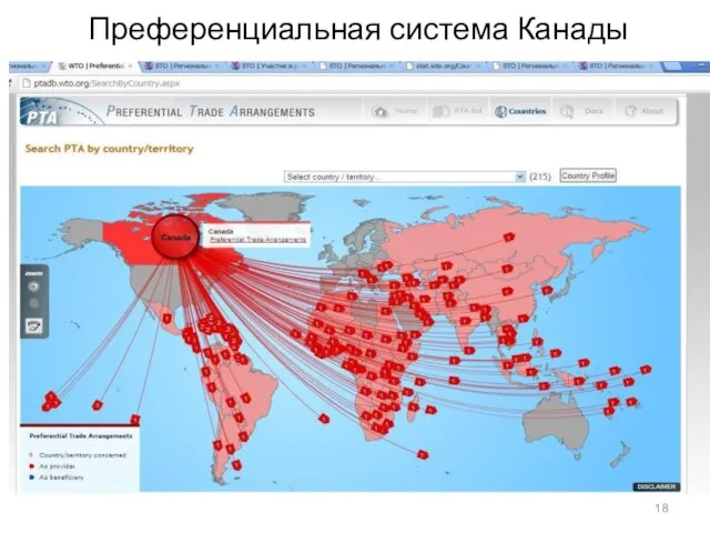 Преференциальная система Канады