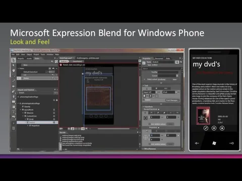 Microsoft Expression Blend for Windows Phone Look and Feel