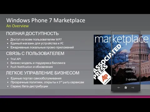 Windows Phone 7 Marketplace An Overview