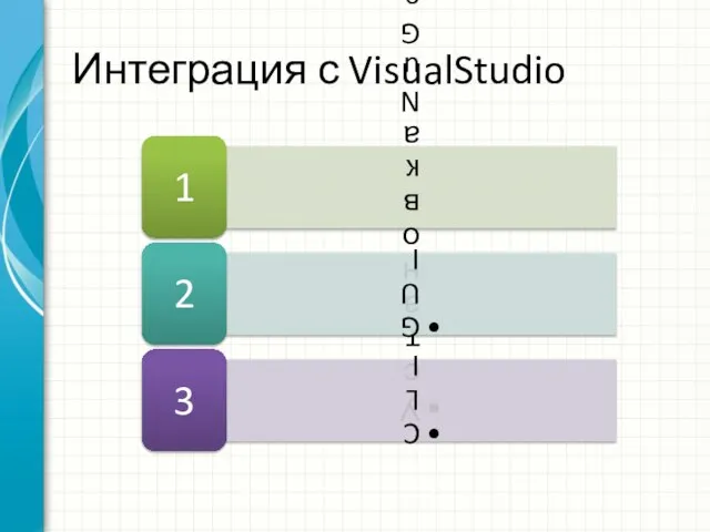 Интеграция с VisualStudio