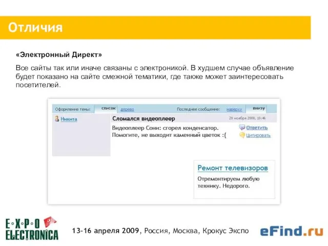 Все сайты так или иначе связаны с электроникой. В худшем случае