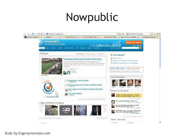 Nowpublic Slide by Evgenymorozov.com