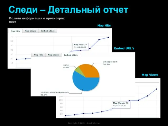 t Copyright © 2009 - CrabDish, Inc. Следи – Детальный отчет