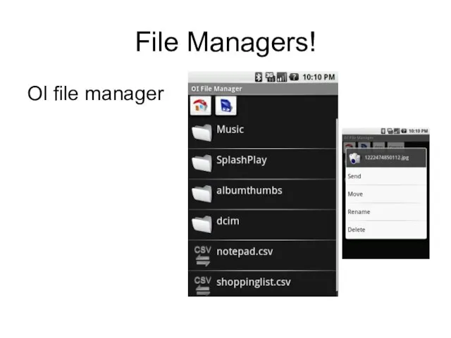 File Managers! OI file manager